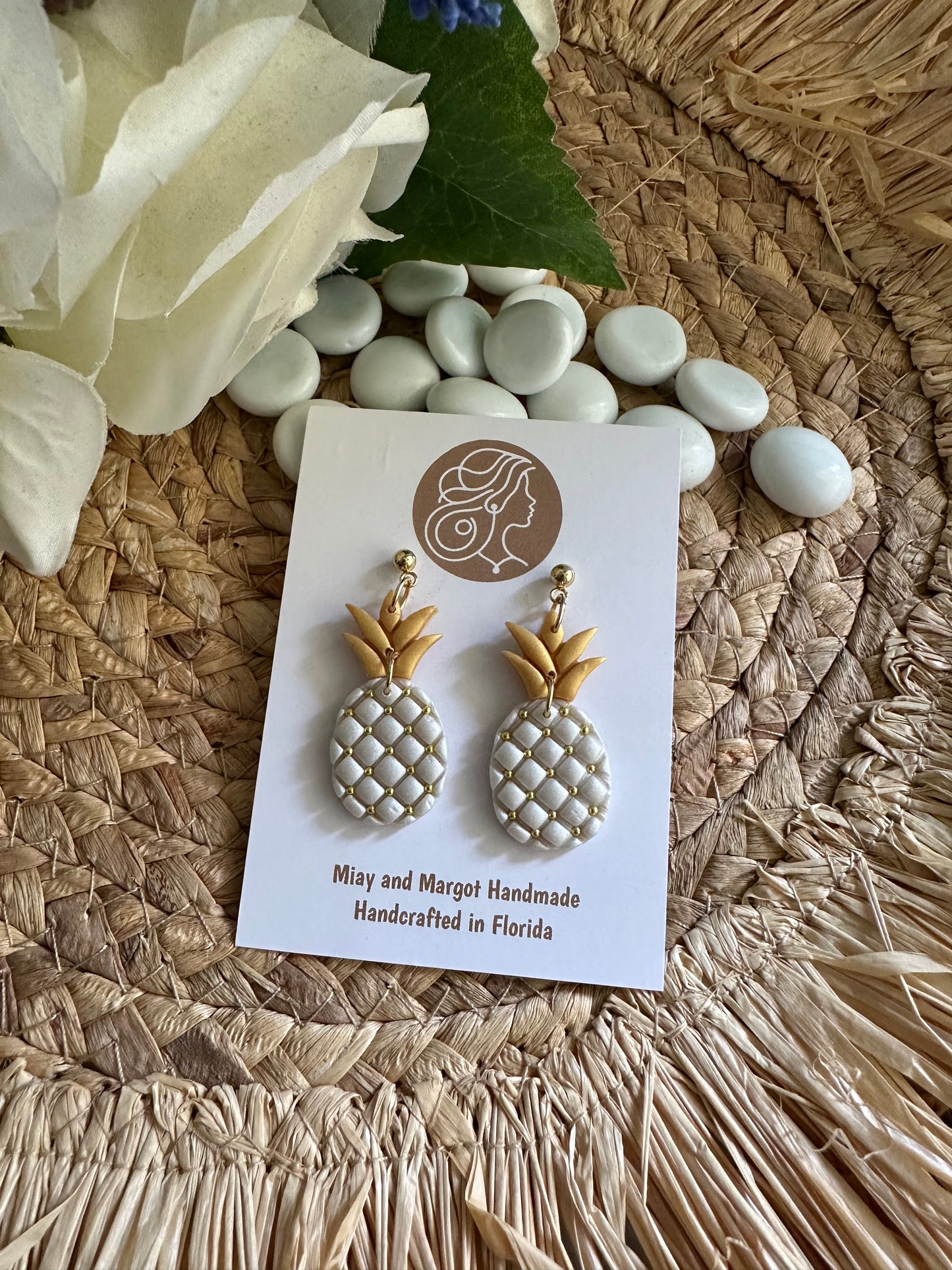 Pineapple Dangle Earrings