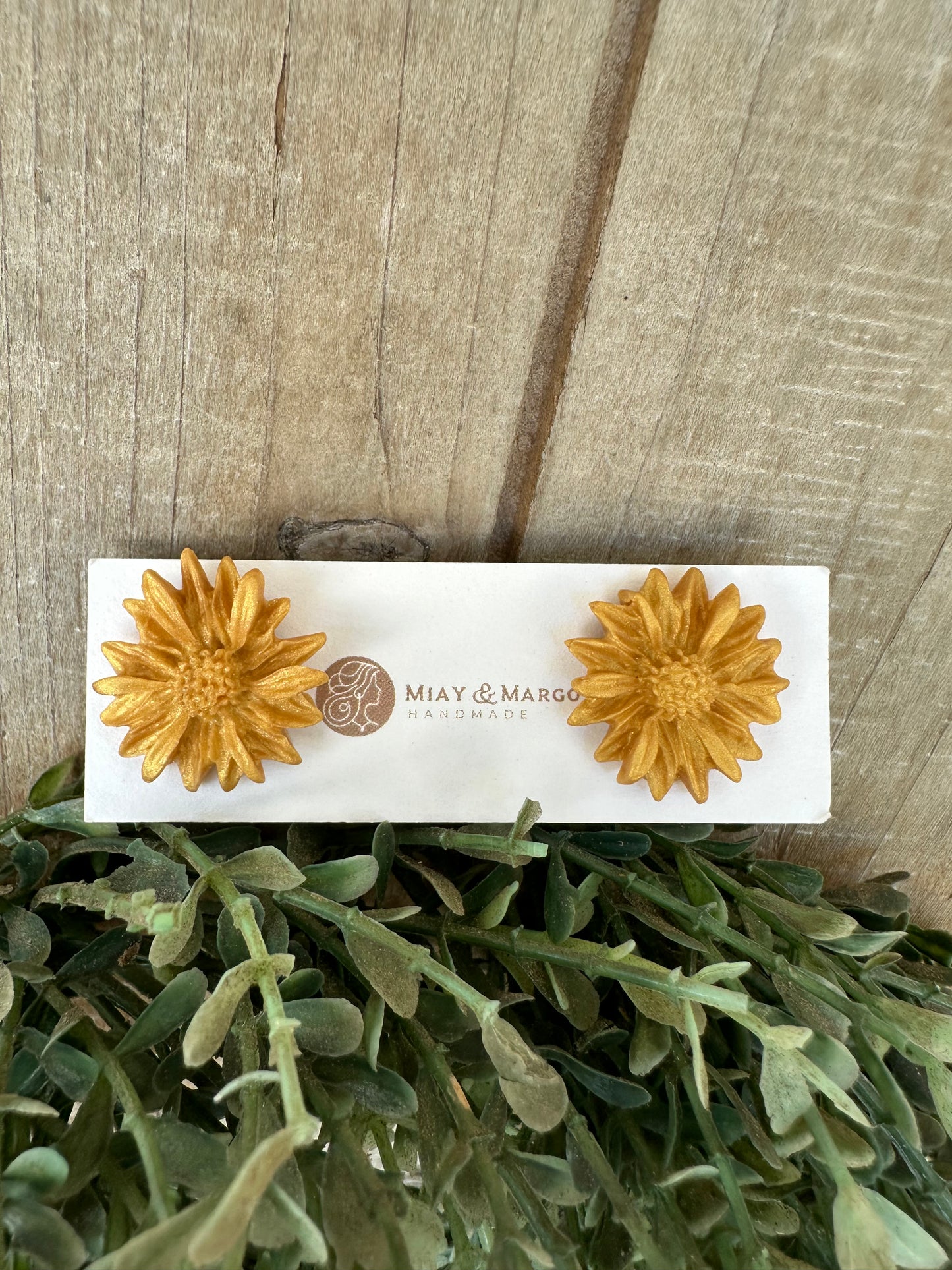 Sunflower Stud Earrings