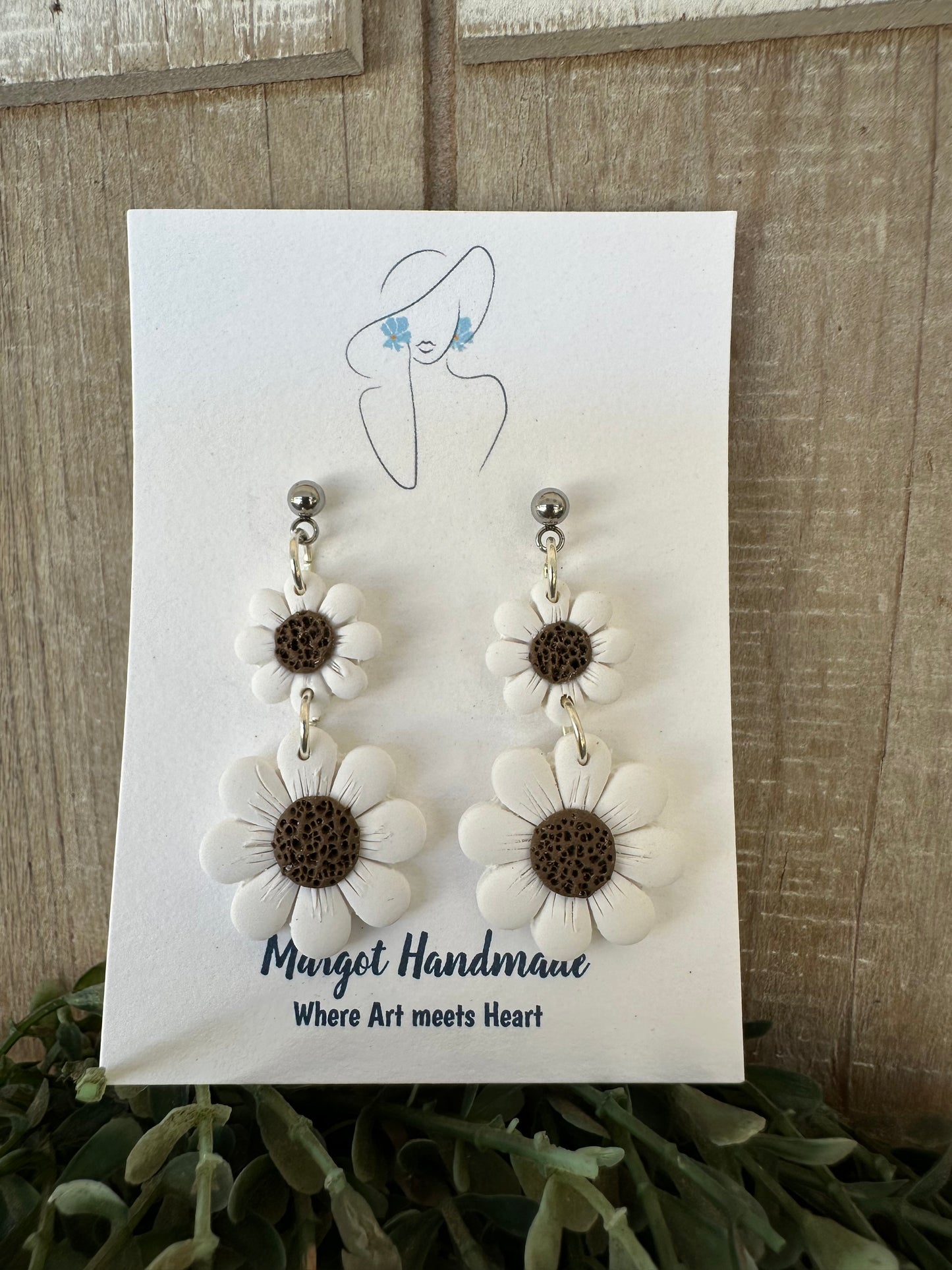 Daisy Dangle Earrings