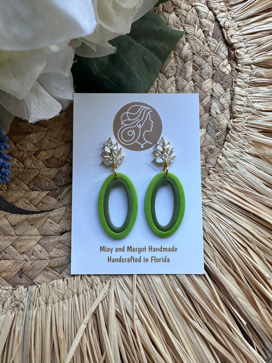 Princess Tiana Inspired Earrings