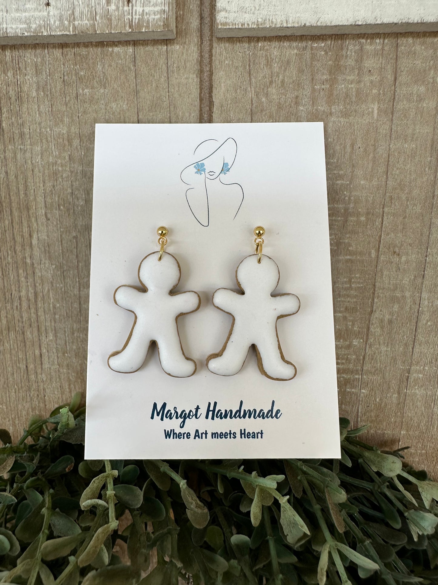 Gingerbread Earrings