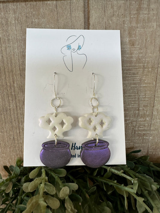 Cauldron Earrings