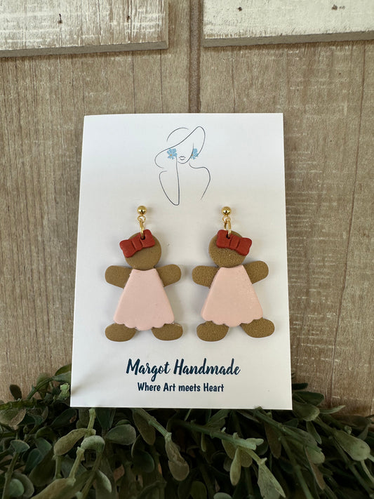 Gingerbread Earrings